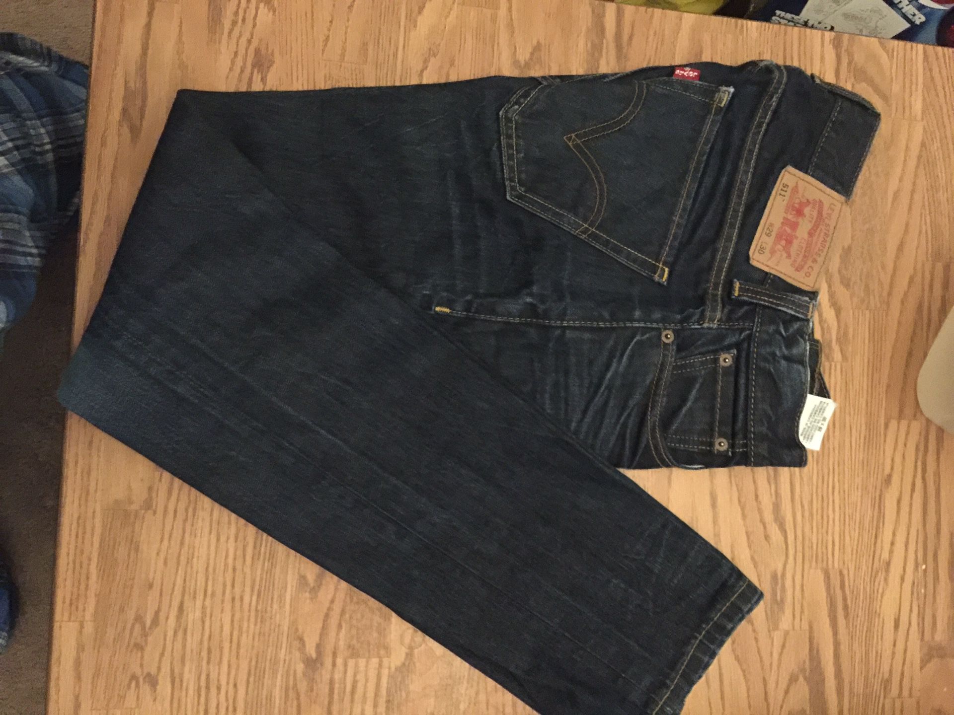 Levi Strauss Young Men Jeans 511. W29/L30