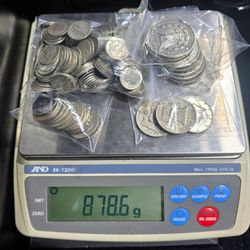 878.6g U.S. 90% Silver Coins – AT SPOT PRICE
