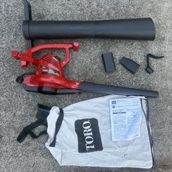 Toro Leaf Blower Vacuum 