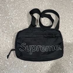 Supreme fw18 shop shoulder bag black