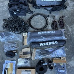 Yakima waterproof Cargo Bag, Cargo Net and Misc. Accessories 