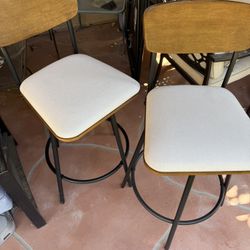 Set Of 2 Counter Height Barstools