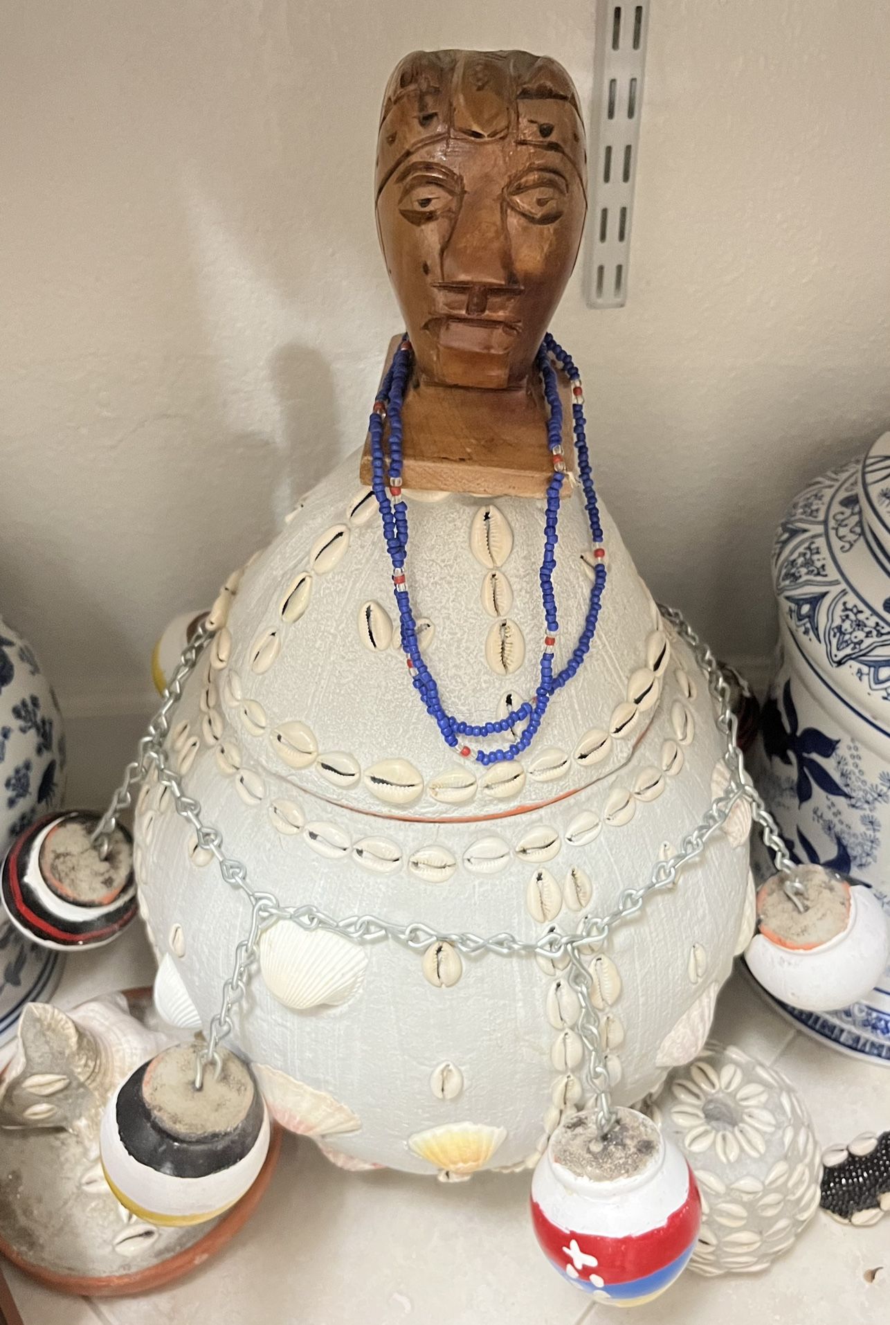 Tinaja De Olokun De Babalawo Set Completo