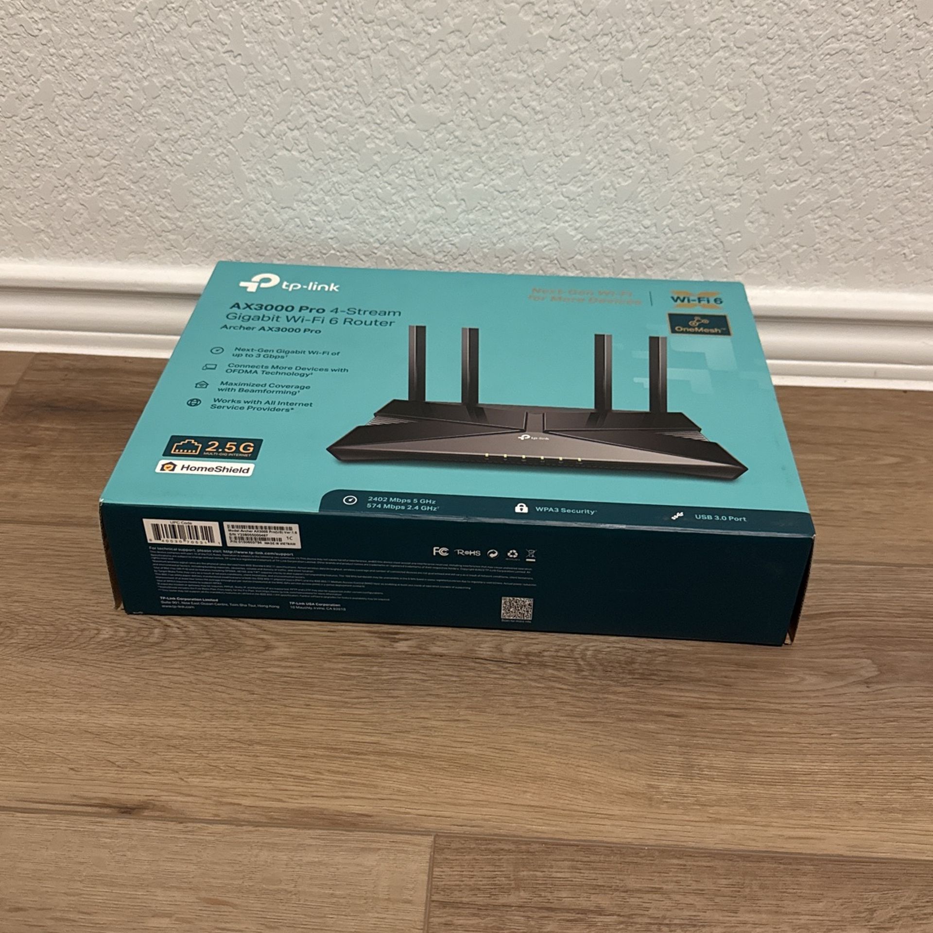 TP-Link AX3000 WiFi 6 Router