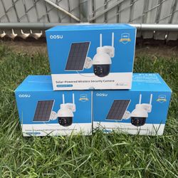Solar Powered Wireless Security Camera 