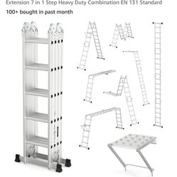 18.5 Foot Foldable Ladder 