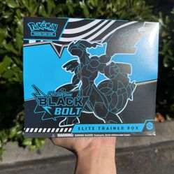 Pokemon Black Bolt Elite Trainer Box