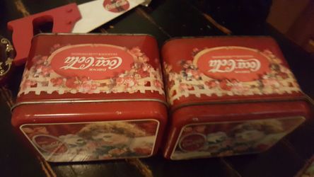 Coca cola tins