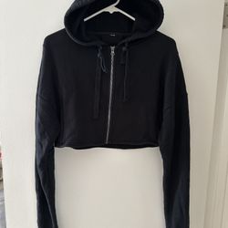 Alo Cropped Hoodie Women