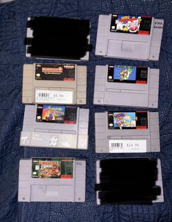 Super Nintendo Games