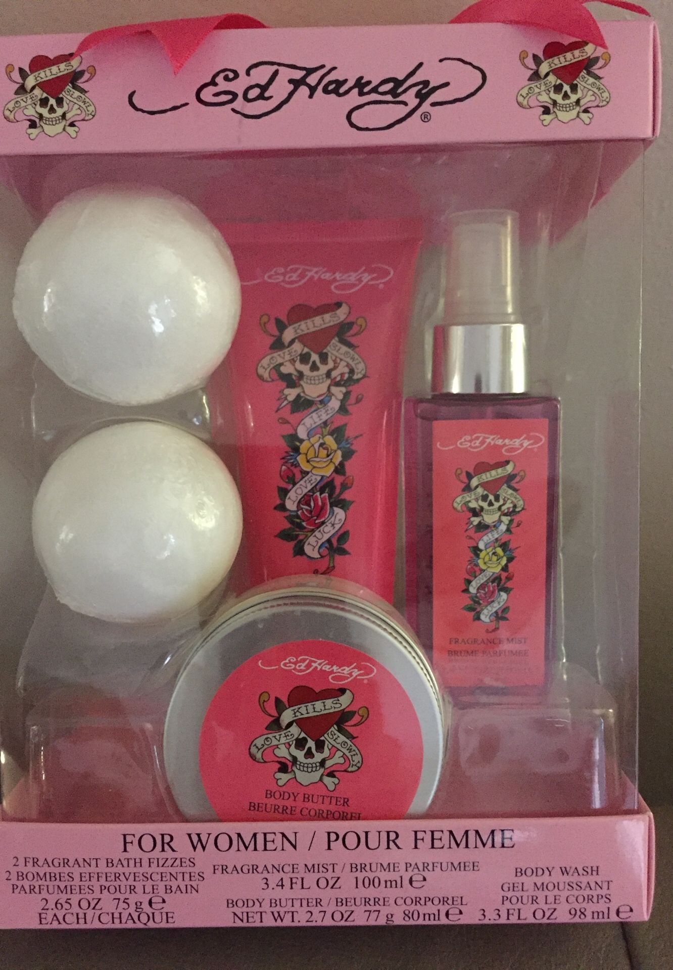 Ed Hardy Women Perfume Set For Sale In Miami, Fl - Offerup