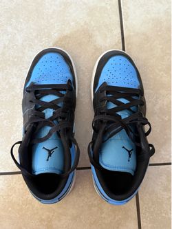 💙 Nike Air Jordan 1 Low “University Blue” (Black) 💙