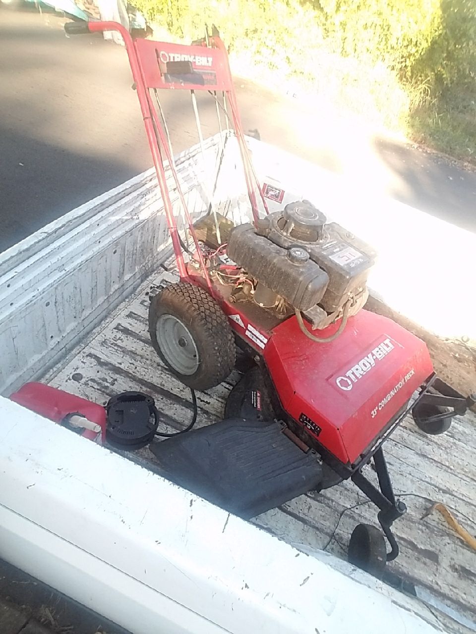 Troy-Bilt walk behind thousand-dollar