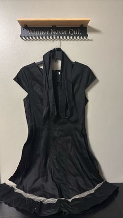 Black Fluffy Dress