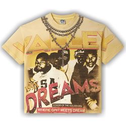 Vale Forever Golden Chambers Bling Tee 'Yellow'