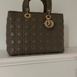 Dior Hand Bag  Excellent  Never Usd 