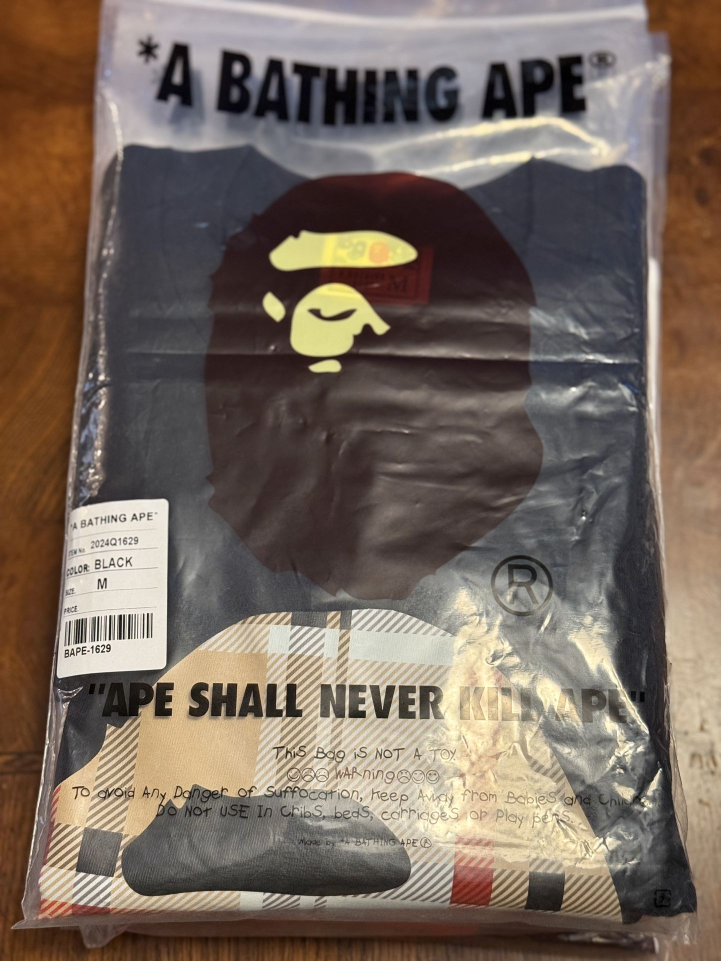 Size M Bape 
