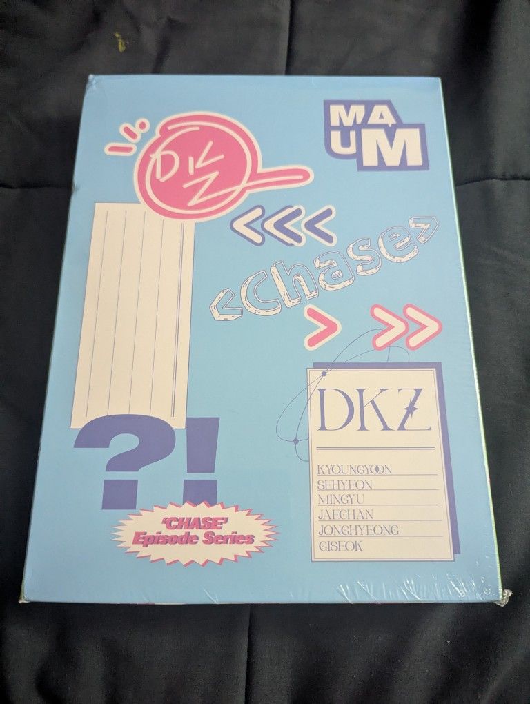 DKZ CHASE EPISODE 3. BEUM 7th Single Album ( LIMITED CHASE SERIES PACKAGE EDITION - 'FEAR' / 'FEARLESS' RANDOM Ver. ) K-POP SEALED