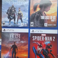 Ps5 Games (Gold Edition Console And Portal Available Too)