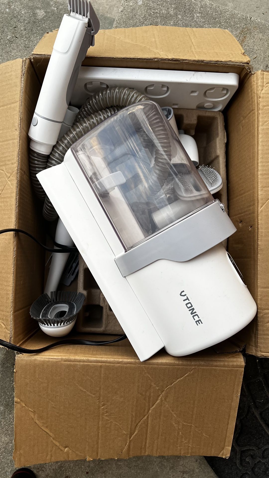 Pet Grooming Kit Vacuum Clipper