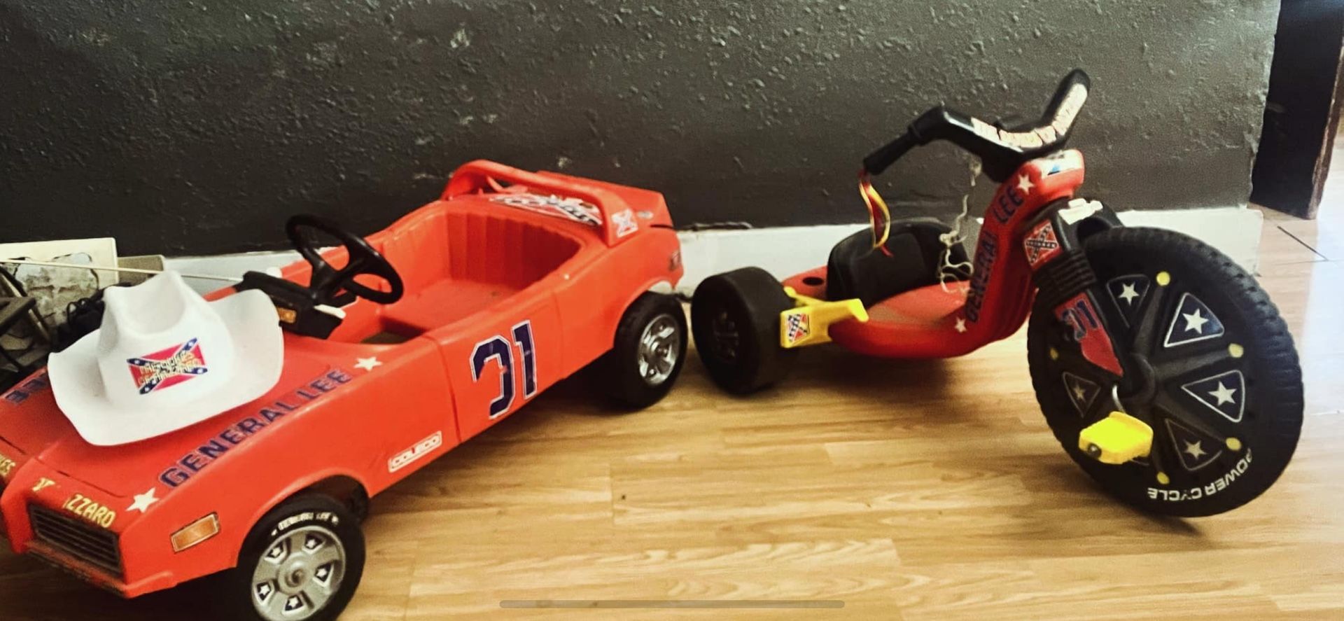 General Lee Pedal Car /big Wheel