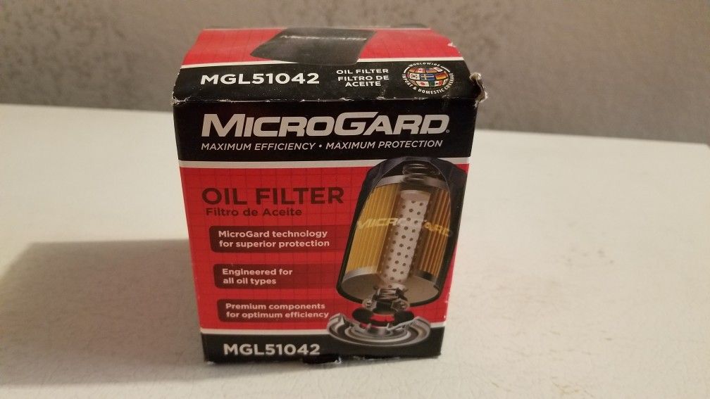 O'Reilly's MicroGard Oil Filter Part #: MGL51042