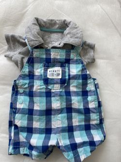 Carters Newborn overalls