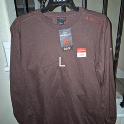 ARIAT FRC MARRON PULL OVER SHIRT 