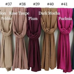 Premium Jersey Hijabs