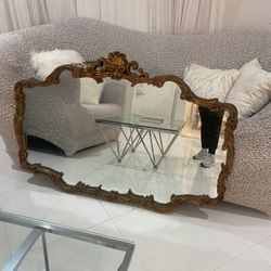 Gold Antique Decorative Mirror