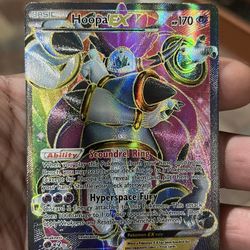 Pokemon TCG Hoopa Ex XY Ancient Origins Full Art HOLO RARE  89/98 NM 2015 