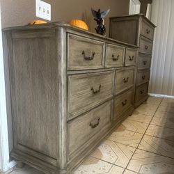 Solid wood furniture. Can be purchased as a set or individually.