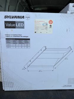 2x2 LED Troffer Ceiling Light – Sylvania – Brand New