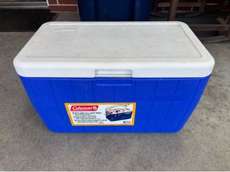 Coleman cooler 48.5 quart