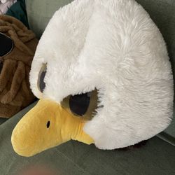 Eagle Adult Head Mask. And Bull Dog Mask . Good Condition. I’m Asking $40  For Both.