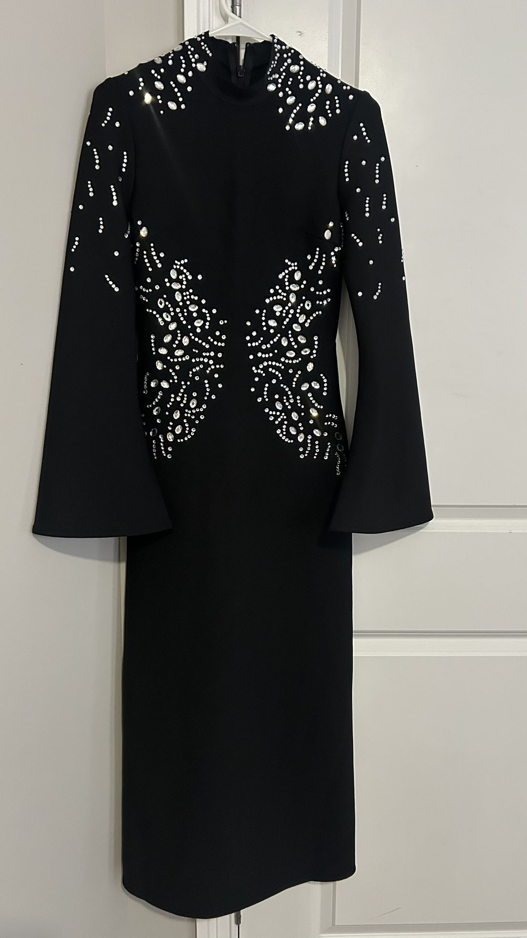 Black bodycon dress US4