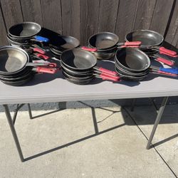 Restaurant Cooking Pans Size 29 PCs 8.5” And 4pcs 11”