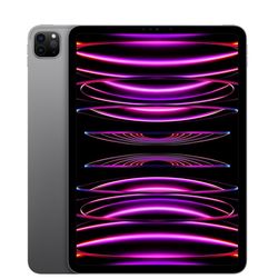 iPad Pro, M2 Chip (Late 2022), 128GB, Wi-Fi + 5G LTE, Touch ID Sensor, Apple Pay, Space Gray/12.9"
