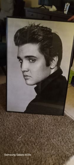 Elvis Presley Framed Portrait 