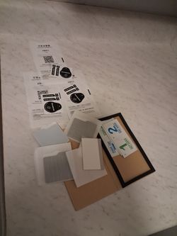 Tampered glass kit for a flip phone!! Has 3 screens