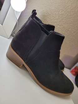 Faux Suede Boots 