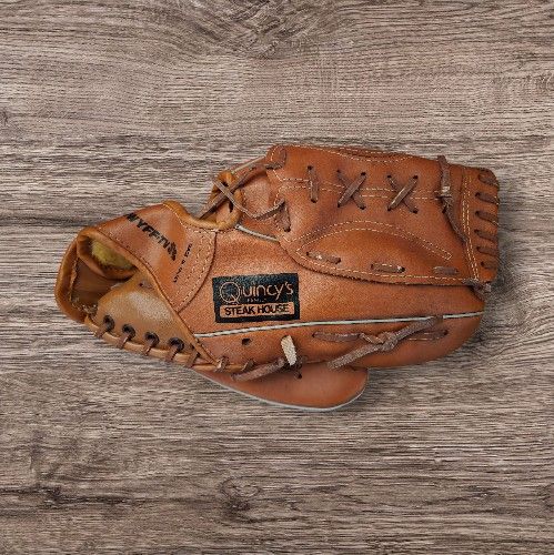 Vintage Greenville Braves Baseball Glove