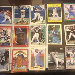 Bo Jackson Football And Baseball Cards 