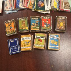 1940’s Disney Miniature Playing Cards/Trading Cards