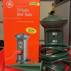 GE 3 Outlet Yard Stake 