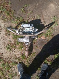 Posthole digger motor home lite blower motor and stihl motor