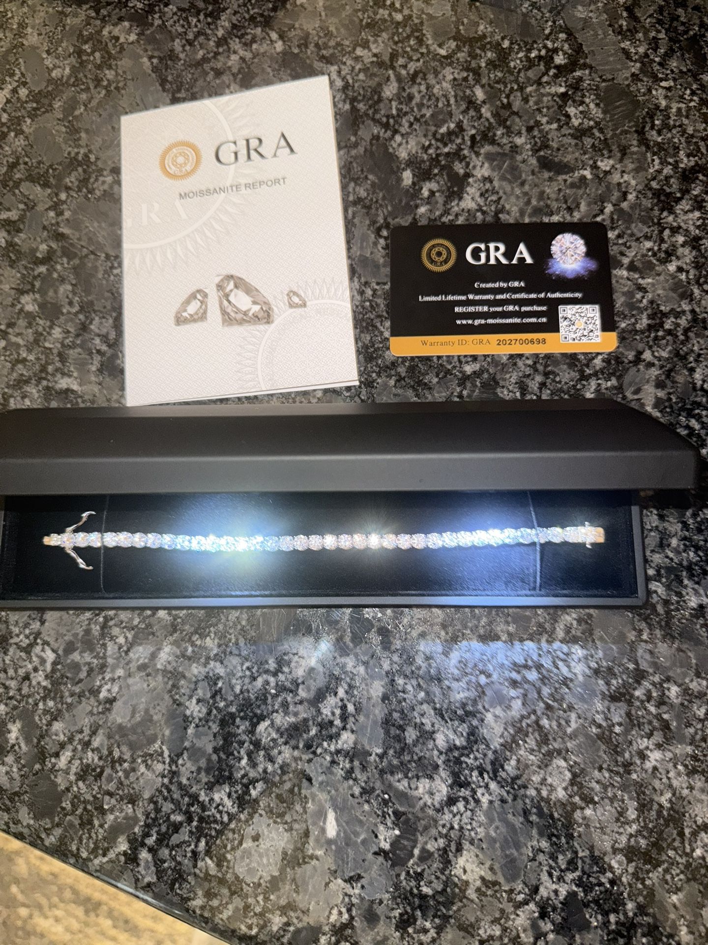 VVS1 Moissanite Tennis Bracelet