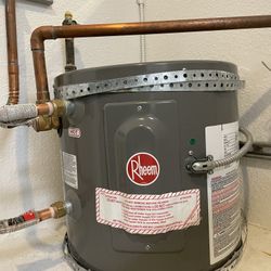 Rheem Water Heater 6 Gallon Electric Water Heater 