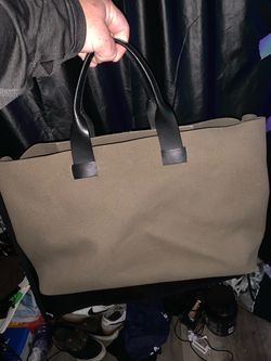 Troubadour London Unisex Tote Bag Khaki