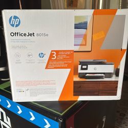 Brand New Unopened HP Office Jet 8015e